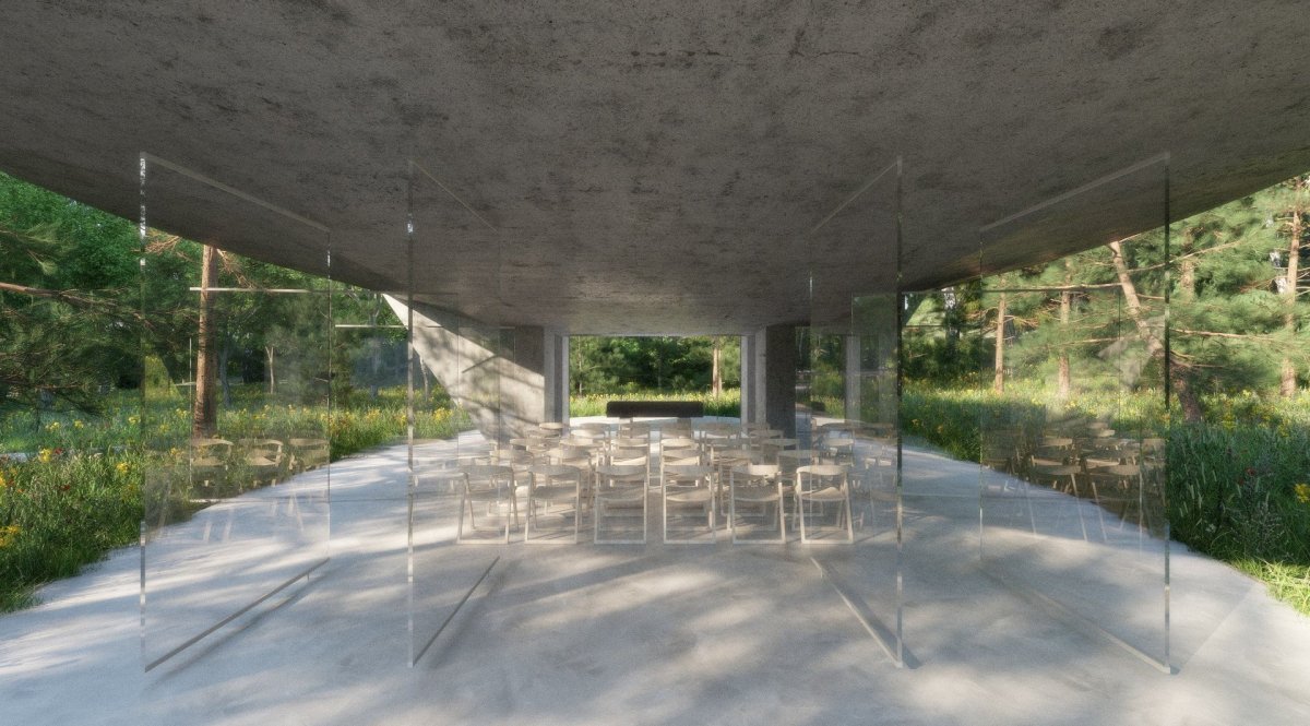 Ivan Kroupa architekti: Smuteční síň v Týnci nad Sázavou