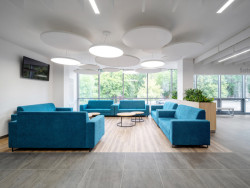 Moderní zázemí s občerstvením