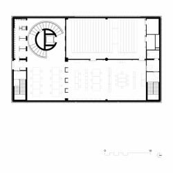 baukuh, House of Memory, půdorys 4. NP – foto