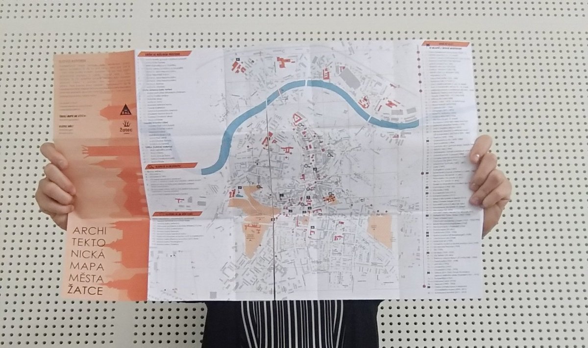 Architektonická mapa Žatce,