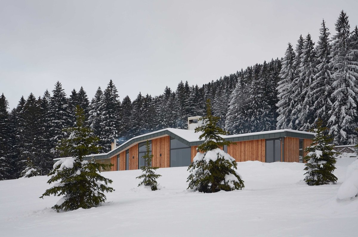 WMA Architects navrhli lesní usedlost v Beskydech