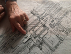 Výdech metra Smíchovské nádraží, Josef David