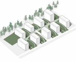 Rezidence Pri Mýte, perspektiva, Arhitektura Krušec