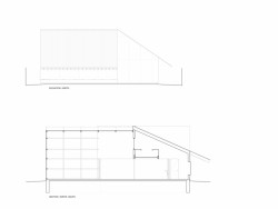 Pohled - sever, řez