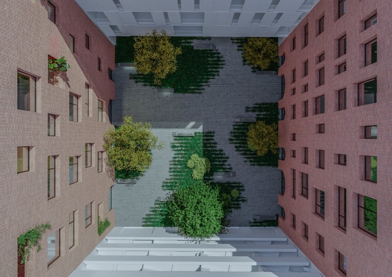 Bytové domy Kreuzberg, Vojtěch Janoš a Jan Johanides. Zdroj: Fakulta architektury ČVUT