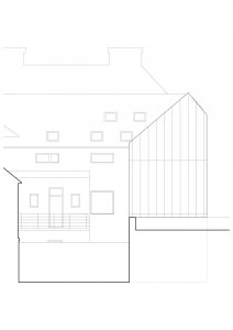Přístavba kanceláře ve Vysokém Mýtě, Prokš Přikryl architekti / Martin Prokš, Marek Přikryl, pohled východní