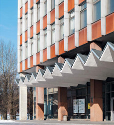 Lecture Block U-2 Campus, Kharkiv PolytechnicInstitute, V. Livshits, I. Ovsiannikov, 1977 Charkov