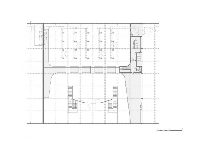 PROGRES ATELIER, Kongresový sál PVA EXPO Praha, půdorys 2. NP  – foto
