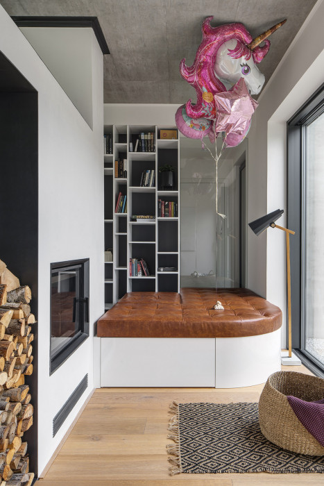 Interier rodinného domu v Praze, boq architekti / Miroslav Stach, Jana Stachová