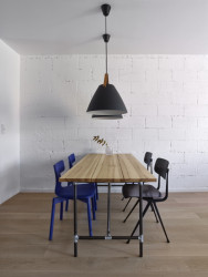 Rekonstrukce řadového domu v Újezdu nad Lesy od architektky Terezy Čudové Ajmové