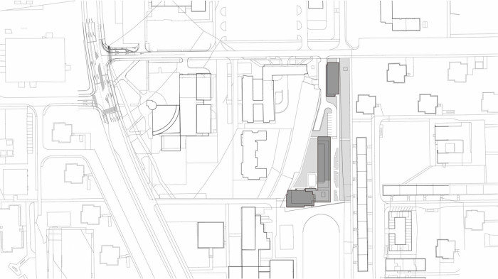 Polyfunkční soubor Seberíniho, PMArchitekti - SITUACE
