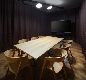 Multifunkční místnost ve 2. podlaží  (Rekonstrukce Městského muzea v Železném Brodě, studio Majatory)