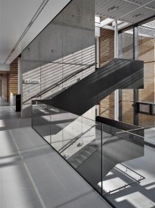 Bogle Architects, ELI, schodiště v atriu – foto