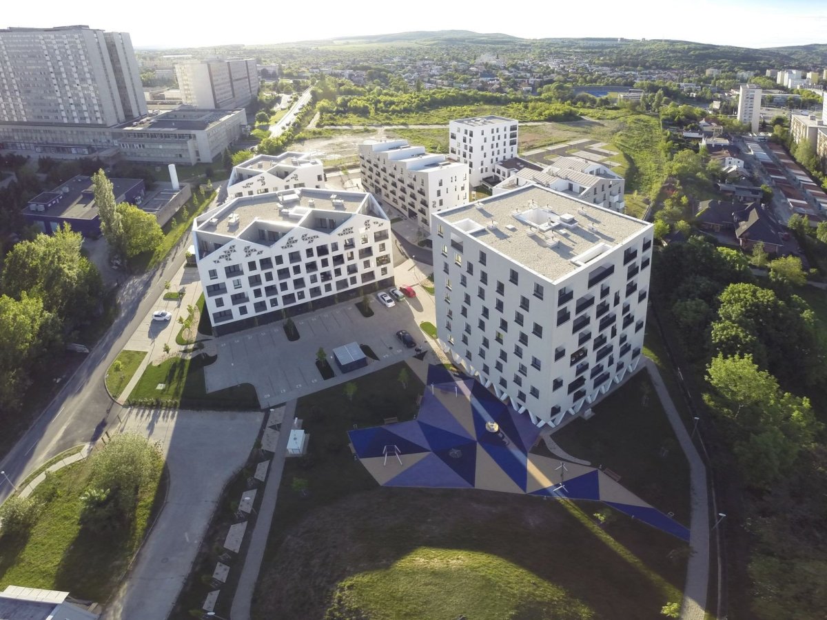 Obytný komplex Nová Terasa, Vallo Sadovsky Architects, foto