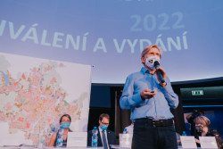 Výstava o návrhu nového územního plánu, ilustrační fotografie.