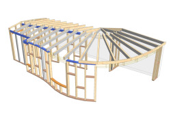 Konstrukce (Sodomka Sodomková Architekti, dům Hruška)
