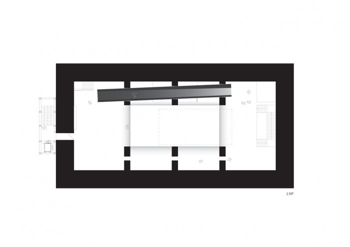 Tomáš Zavoral, JWW_Der Judenweg, Wien / Muzeum života za války, půdorys 2. NP – foto