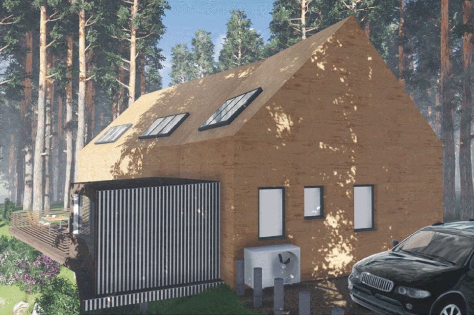 Tomáš Klanica, House in the Woods - foto