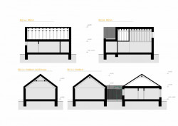 RD Haná, No-a architekti / Vlado Hrivňák, Lenka Grégrová, řezy