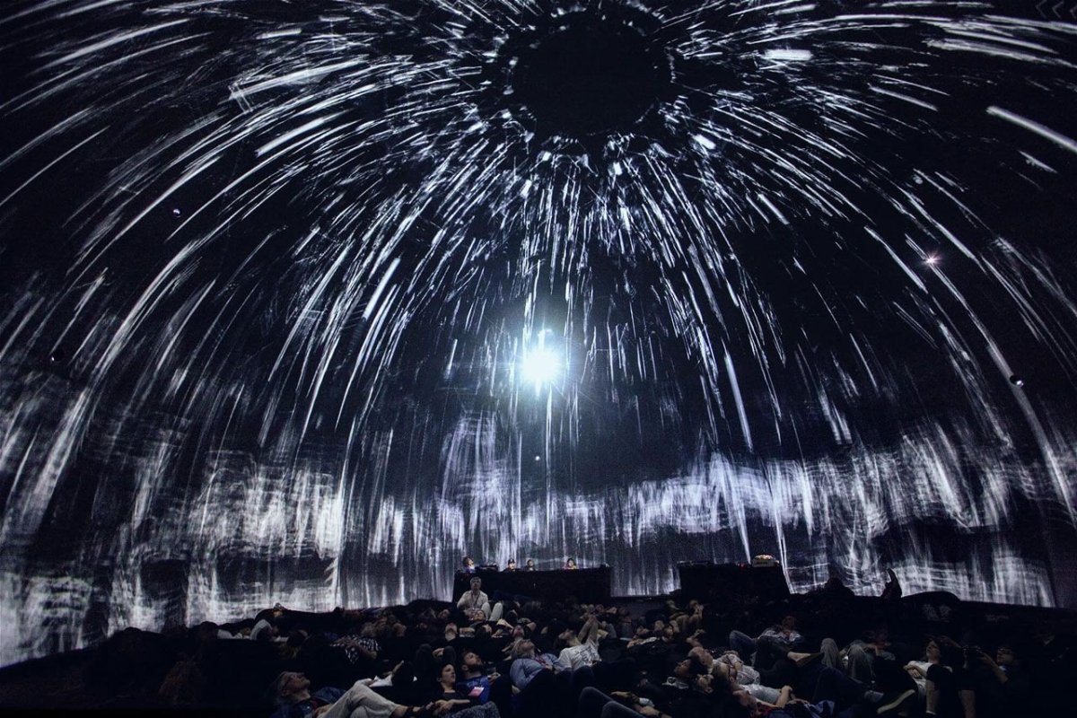 SIGNAL festival, představení Morphogenesis v SIGNAL dome – foto