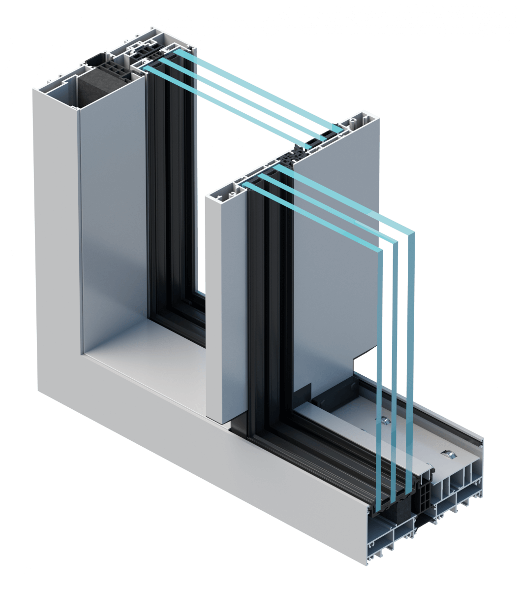 Panoramatické posuvné dveře MB-Skyline typ R