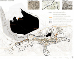Jiří Gulbis, Kulturní okrsek města Úštěk, situace - foto