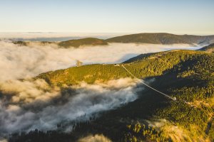 Sky Bridge 721 v Dolní Moravě