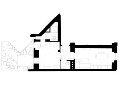 Půdorys bytu v Oldřichově ulici