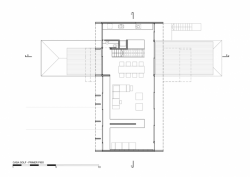 Luciano Kruk arquitectos, Golf House / Casa Golf, půdorys 2. NP – foto