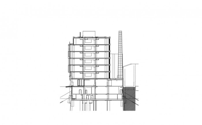 FIVE, řez, QARTA architektura