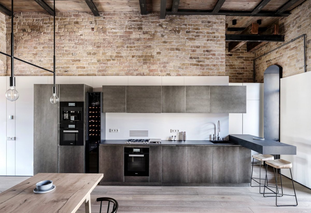 Interiér bytu v Kyjevě od architektonického studia balbek bureau