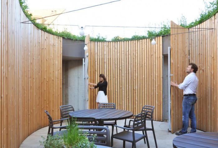 Zahrádka restaurace Peppino,