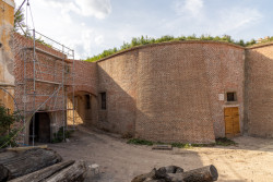 Oživení pevnosti Josefov, ateliér SVIŽN: IV. Bastion západní část po obnově