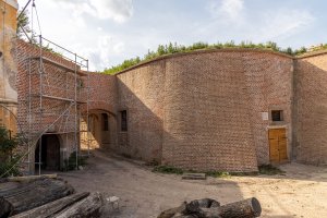 Oživení pevnosti Josefov, ateliér SVIŽN: IV. Bastion západní část po obnově