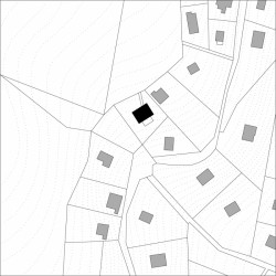 Rodinný dům u Slapské přehrady, Stempel & Tesar architekti - situace