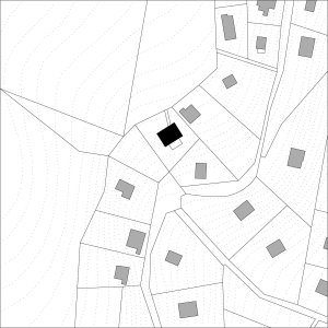 Rodinný dům u Slapské přehrady, Stempel & Tesar architekti - situace