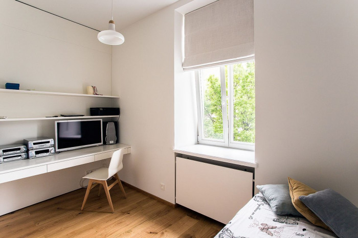 skutek architecture, Rekonstrukce bytu v centru Varšavy / Wilcza – foto