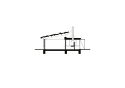 Příčný řez (Multifunkční objekt ve zlínské zoo, studio New Work)