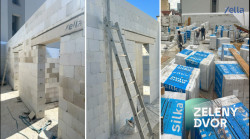 Vápenopískové tvárnice Silka zlepšily akustiku bytů a umožnily rychlou a přesnou výstavbu.