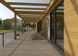 ARCHCON atelier - Hotelové apartmány podle Feng-shui - vizualizace