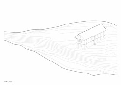 Dům v ruině, ORA, axonometrie