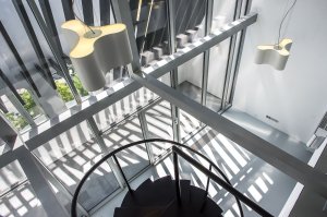PLATFORMA ARCHITEKTI, dům s loftem v Ostravě, detail loftu, foto