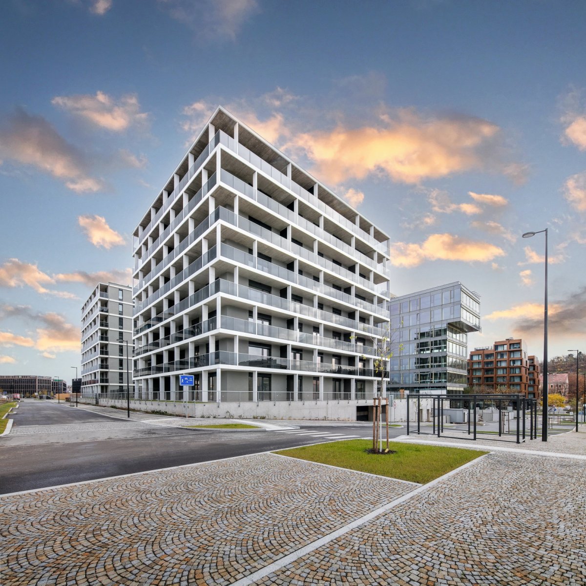 Bytové domy Riviéra Karlín od Expert Architects