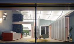 Nové kanceláře v administrativní budově z 90. let (Kanceláře Deveron v Blueriot; CISARSTUDIO)