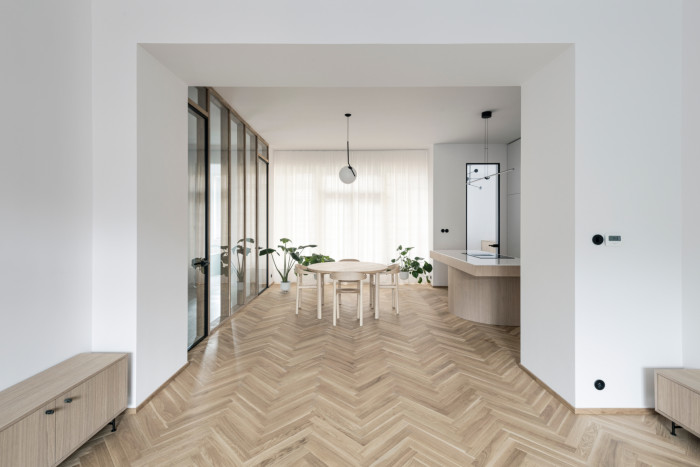 Interiér bytu HLB, Kuklica Smerek architekti / Peter Kuklica, Martin Smerek, Juraj Hubinský