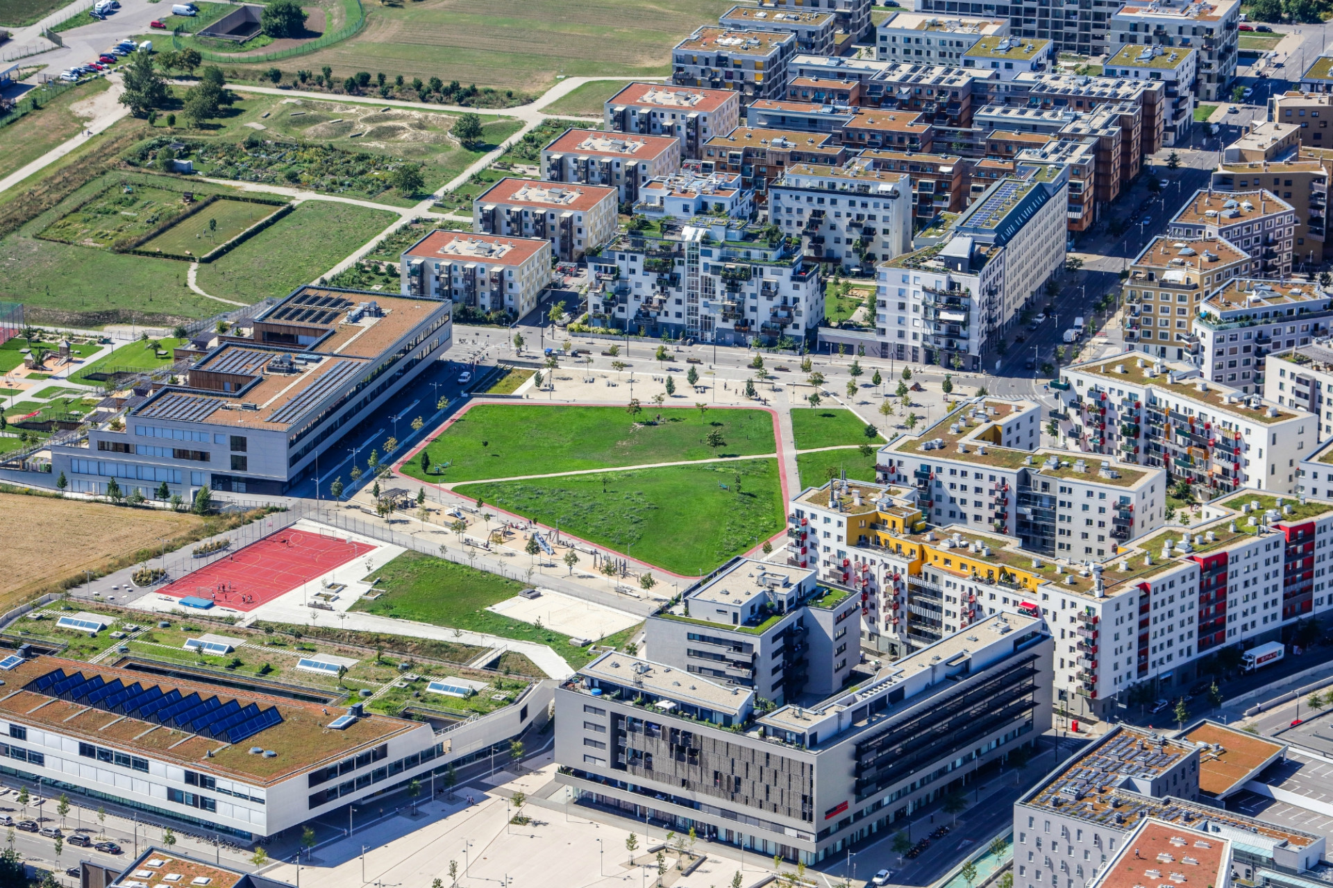 Jezerní město Aspern ve Vídni © City of Vienna