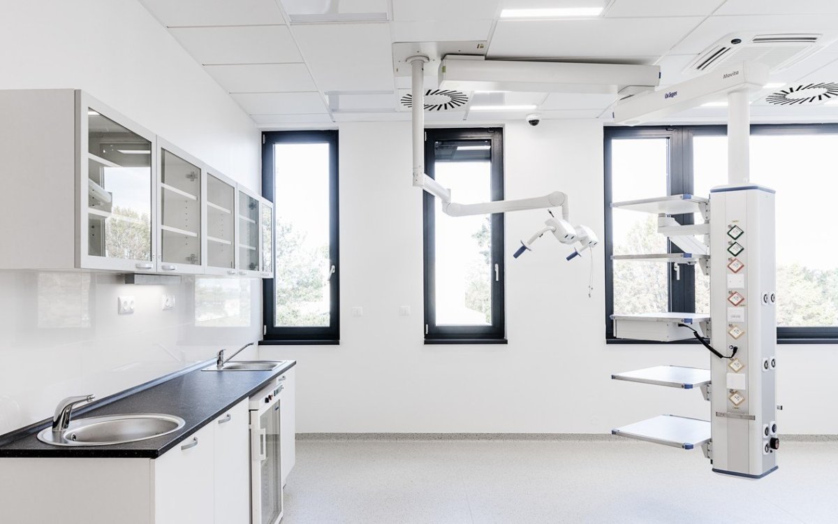 Novostavba II. Interní kliniky a geriatri v Olomouci, Adam Rujbr Architects