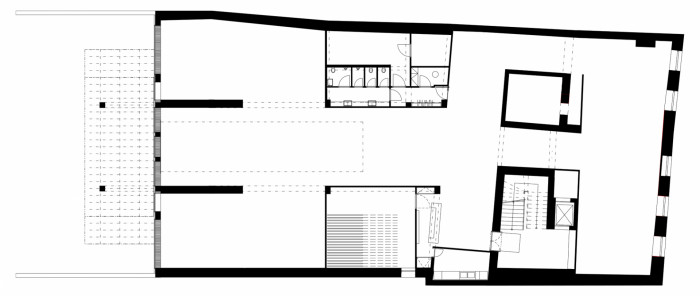 Galerie Miroslava Kubíka v Litomyšli, Michal Motyčka, půdorys navrhovaný stav