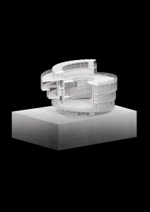 Vizualizace vítězného pavilonu pro EXPO 2025 v Ósace