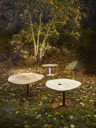 Architektka Daniela Polubědovová představila novou kolekci stolů Indiánské léto